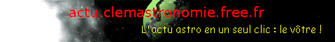 Actualit astronomique